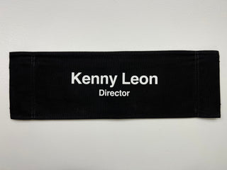 Ambitions TV Series Chairback Production Used, Multiple Names Available Movie Prop Atlanta Brick Co Kenny Leon - Director  