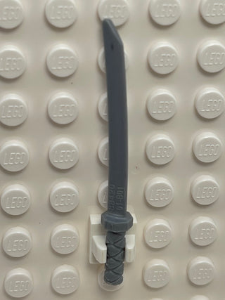 Sword Katana Octagonal Guard Accessories LEGO® Flat Silver  