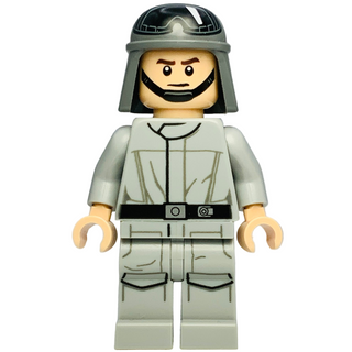 AT-ST Driver, (Helmet Printed Goggles, Light Bluish Gray Jumpsuit, Printed Legs) sw0797