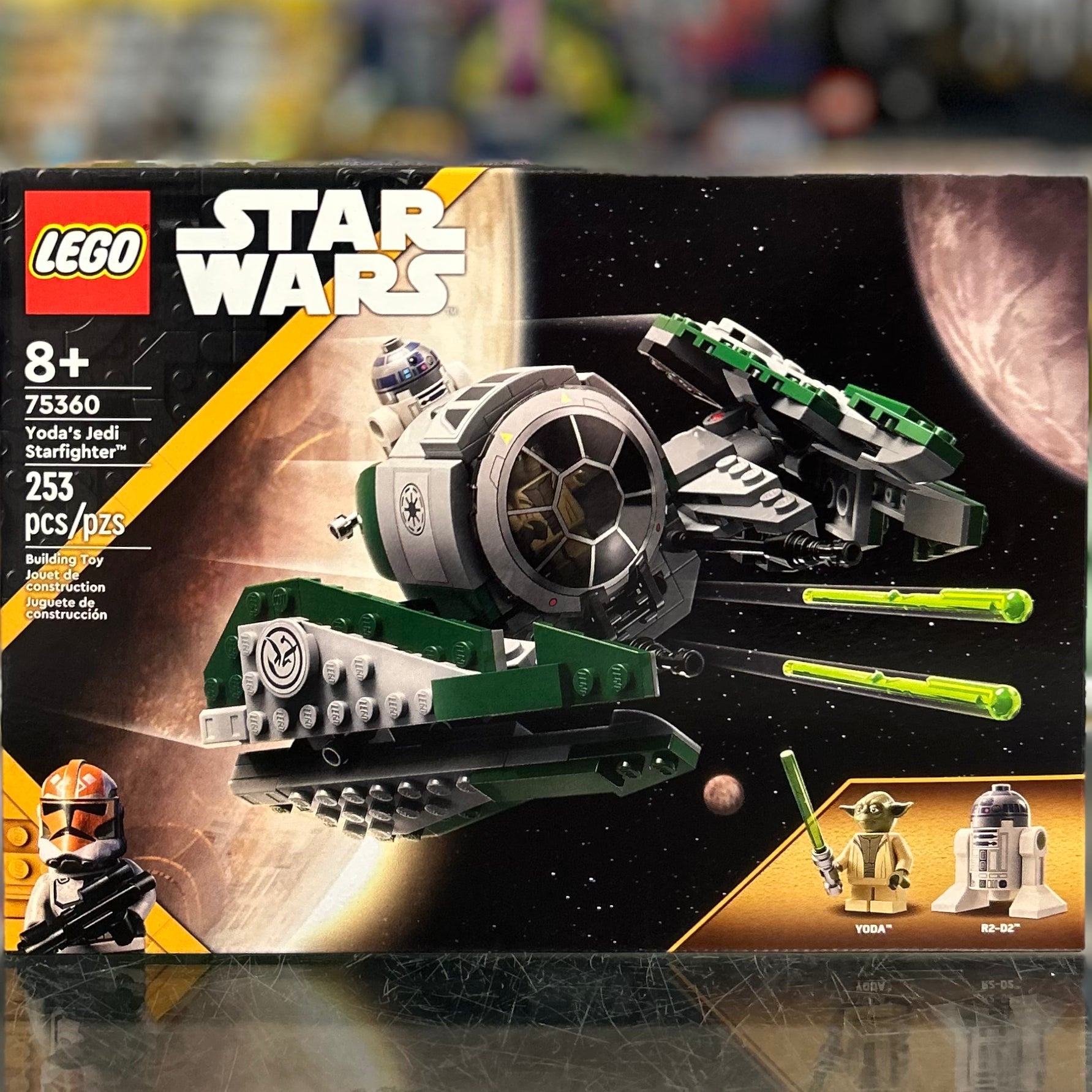 75360 - Yoda's Jedi Starfighter - EMPTY BOX ONLY – United Brick Co®