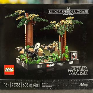 Endor Speeder Chase Diorama, 75353 Building Kit LEGO®