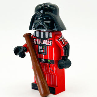 B3 Customs® May 4th Exclusive Baseball Darth Vader Minifig made using LEGO parts Custom minifigure B3 Customs