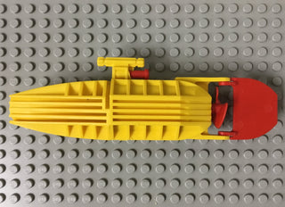 Electric, Motor with Boat Propeller and Rudder 14x4x4, Part# 48064c01  LEGO®   