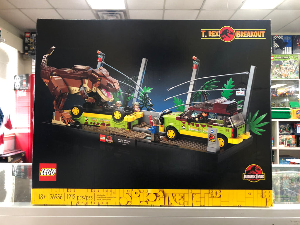 Jurassic Park T-Rex deals Breakout 76956 building kit