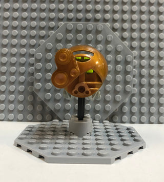 Bionicle Mask Akaku, 32569 Part LEGO® Bionicle Gold Like New