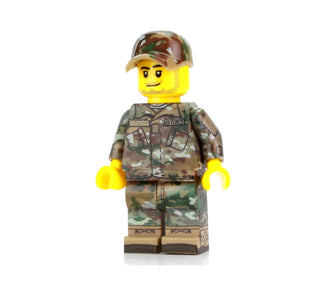 Air Force Airman OCP Duty Uniform, BBAF Custom minifigure Battle Brick