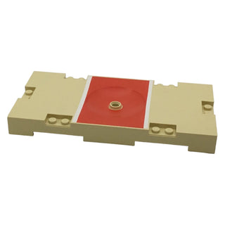 Sports Field Section 8x16 with Basketball Lane Pattern, Part# 30489pb01 Part LEGO®
