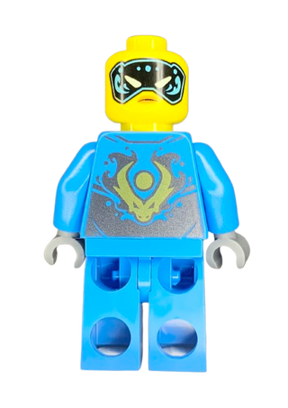 Nya - Dragons Rising, Hair, Shoulder Pads, njo0881 Minifigure United Brick Co®