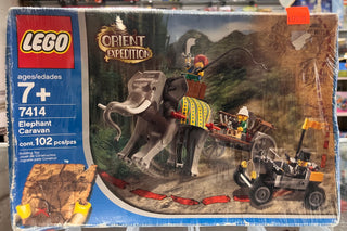Elephant Caravan, 7414 Building Kit LEGO®