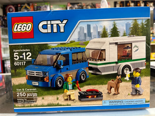 Van & Caravan, 60117 Building Kit LEGO®