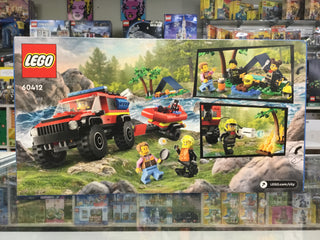 4x4 Fire Truck with Rescue Boat - 60412 Building Kit LEGO®