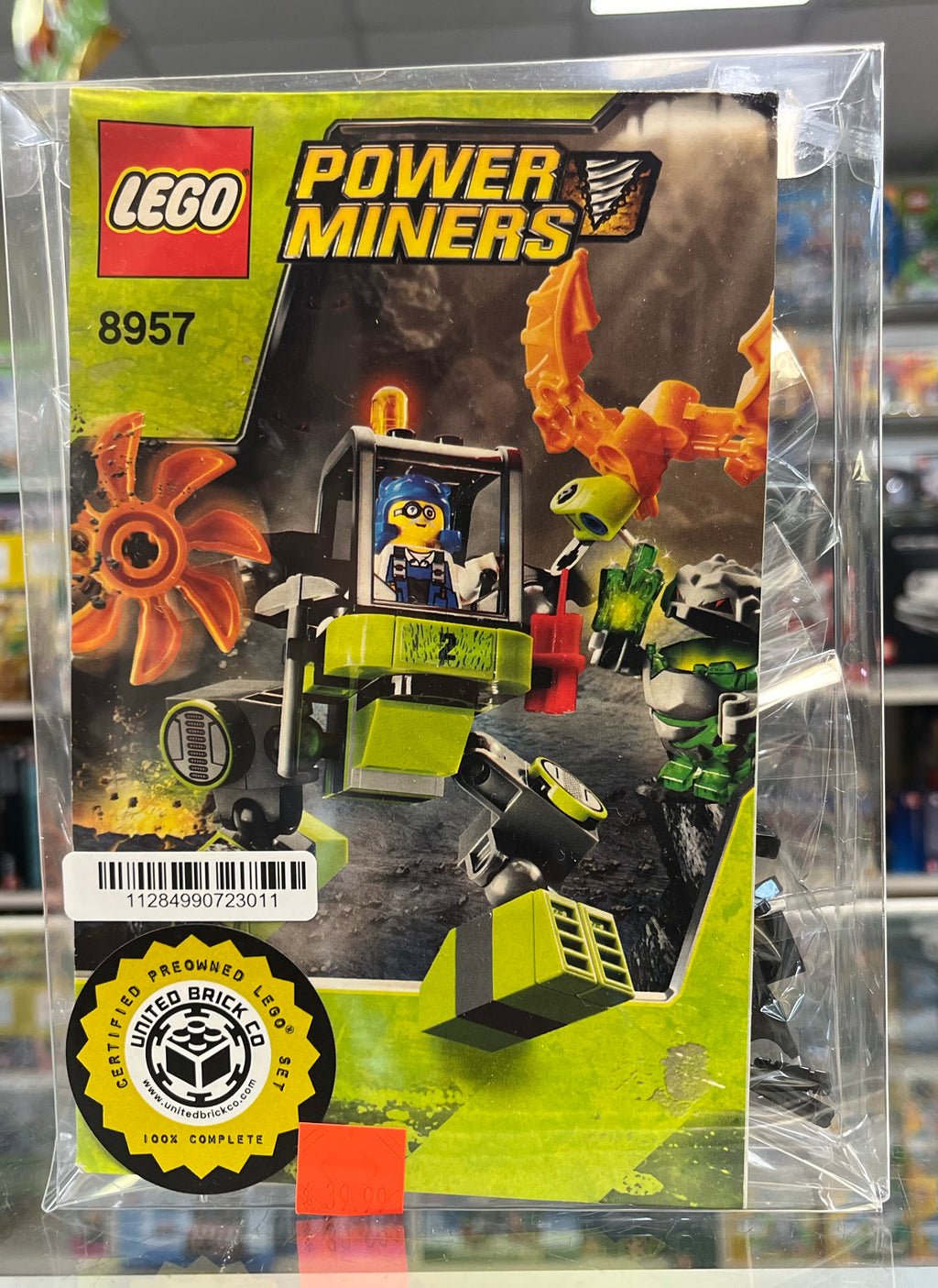Lego power miners mine mech sale