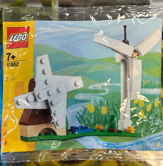 Wind Turbine and Wind Mill polybag - 11952 Building Kit LEGO®