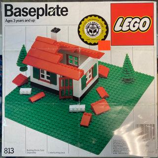 Baseplate, Green - 813-1 Building Kit LEGO®