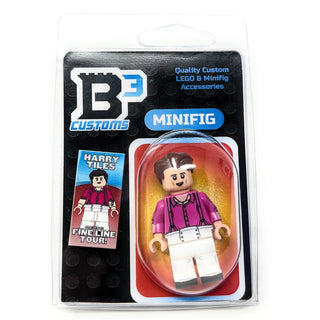 Harry Tiles Custom Musician Minifig w/ Concert Poster (Fine Line Tour) Custom minifigure B3 Customs