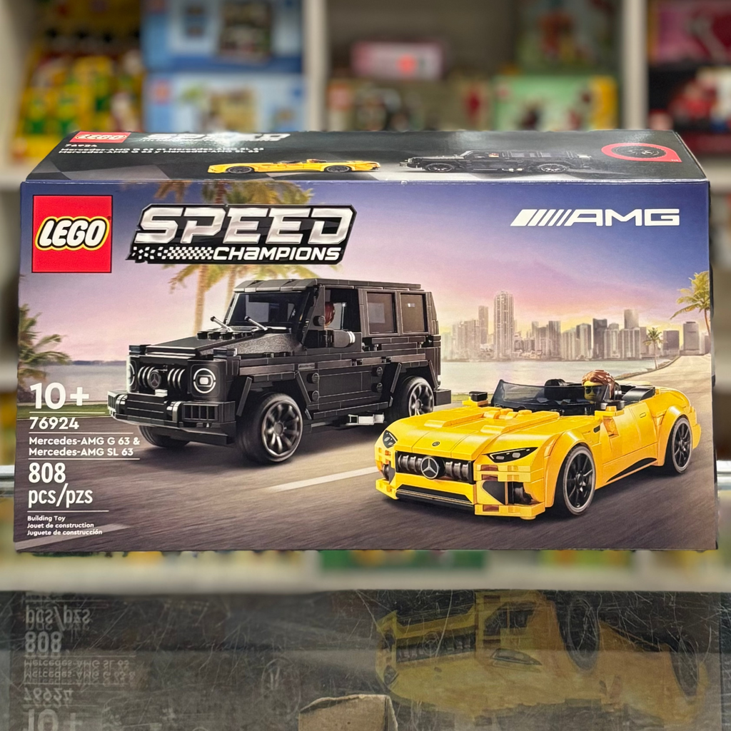 Mercedes-AMG G 63 & Mercedes-AMG SL 63, 76924 - LEGO® Speed   SPEED CHAMPIONS: Mercedes-AMG G 63 & Mercedes-AMG Sl 63 (76924) 808 pcs main image 0