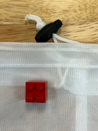Mesh Laundry Bags for LEGO Washing Bulk United Brick Co® Fine Mesh Holes