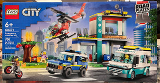 Emergency Vehicles HQ, 60371 Building Kit LEGO®   