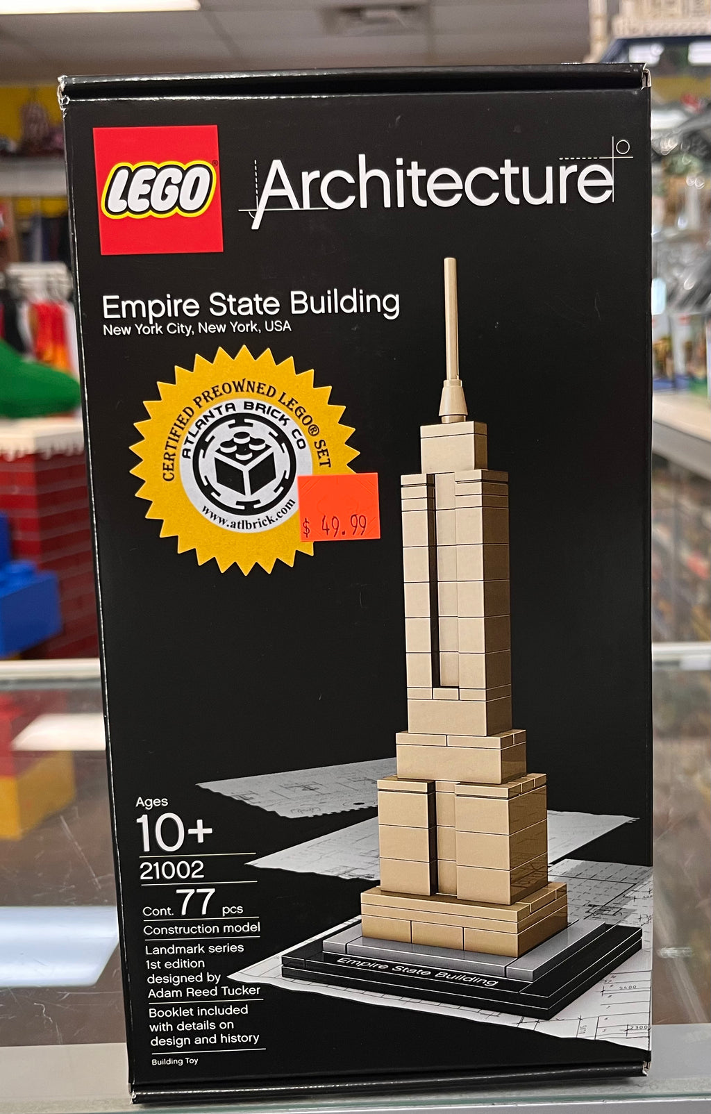 Mini lego empire state building sale