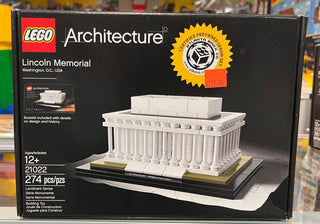 Lincoln Memorial, 21022 Building Kit LEGO® Certified Pre-Owned with Box