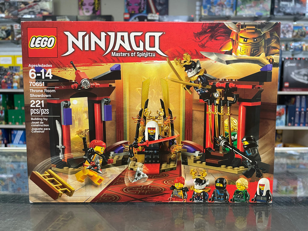 Lego ninjago throne room showdown sale