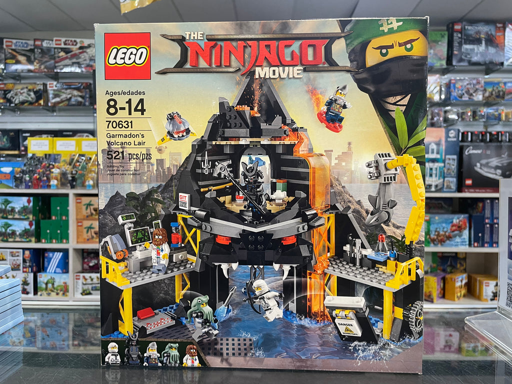 Ninjago movie Garmadon’s volcano lair outlet 70631