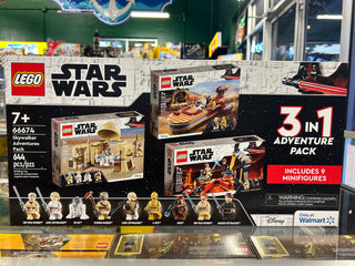 Star Wars Bundle Pack (Sets 75269, 75270, and 75271) - Skywalker Adventures Pack, 66674 Building Kit LEGO®