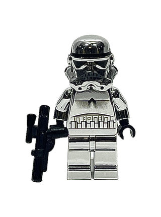 Imperial Stormtrooper - Chrome Silver, sw0097 Minifigure LEGO® Like New