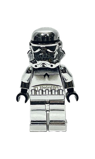Imperial Stormtrooper - Chrome Silver, sw0097 Minifigure LEGO® Slightly Used