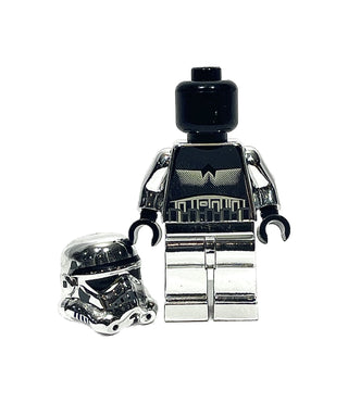 Imperial Stormtrooper - Chrome Silver, sw0097 Minifigure LEGO®