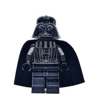 Darth Vader - Chrome Black, sw0218 Minifigure LEGO® Slightly Used