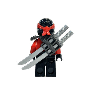 Kai - The LEGO Ninjago Movie, Pearl Dark Gray Katana Holder, njo0316 Minifigure LEGO®
