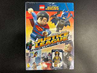 Justice League: Attack of the Legion of Doom! DVD with Minifigure sh0210 Gear LEGO®
