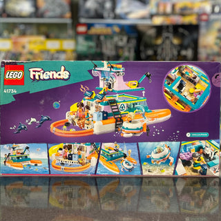 Friends Sea Rescue Boat, 41734 Building Kit LEGO®
