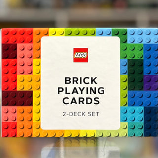 Playing Cards Standard, Brick Pattern - 2-Deck Set Gear LEGO®