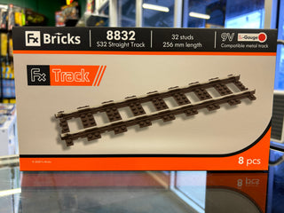 FX Track, S32 9V Straight Track 8 Pack, 8832 Part FX Track