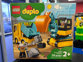 Truck & Tracked Excavator, 10931 Building Kit LEGO®