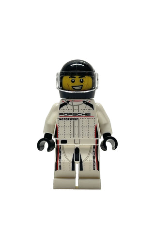 Porsche 963 Driver, sc106 Minifigure LEGO® Like New with Helmet only