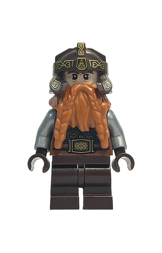 Gimli - Medium Legs, lor119 Minifigure LEGO® Like New without Hair or Axe