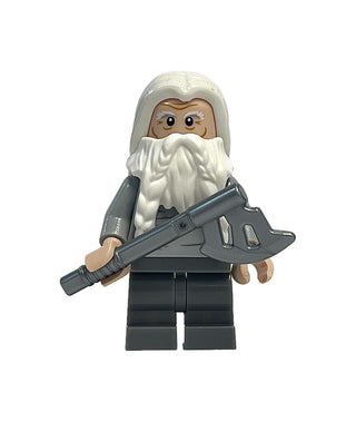 Gloin the Dwarf - White Hair, lor118 Minifigure LEGO® Like New with Axe