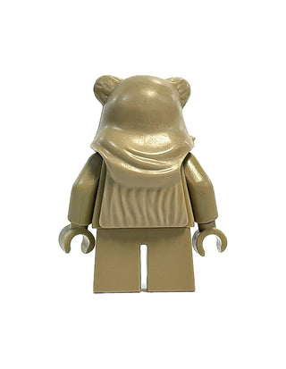 Prototype Wicket (Ewok) Hood Dark Tan Monochrome Minifigure Minifigure LEGO®