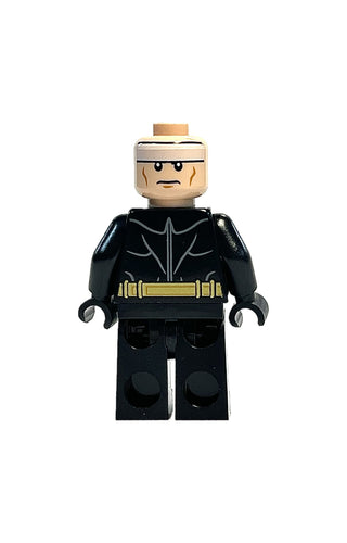 Batman - One Piece Cowl and Cape with Complex Bat Logo (1989), sh0607 Minifigure LEGO®