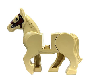 Horse, Tan with Reddish Brown Bridle LEGO® Animals LEGO®