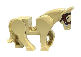Horse, Tan with Reddish Brown Bridle LEGO® Animals LEGO®