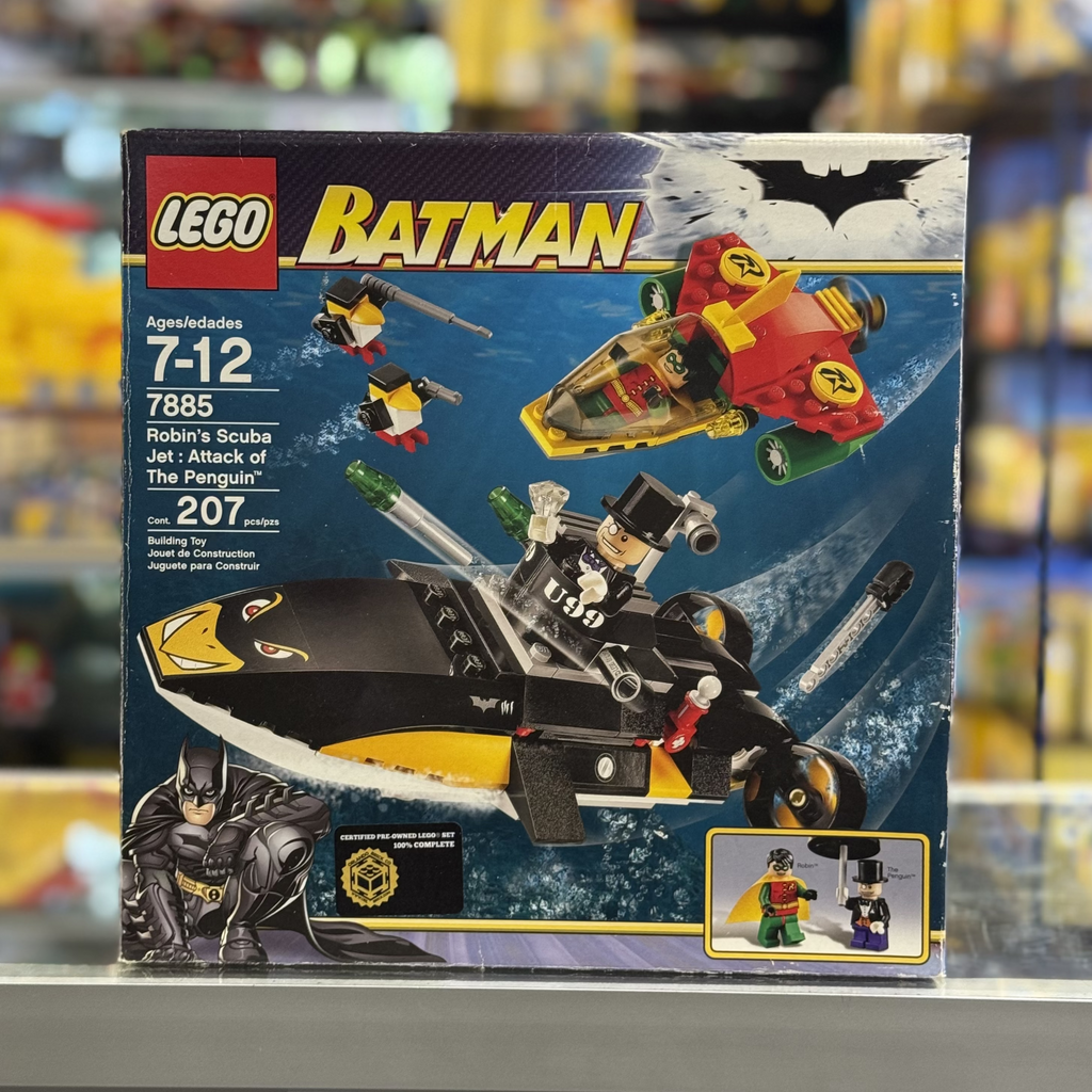 Lego Set Robin's Scuba Jet Attack Of The Penguin LEGO Batman