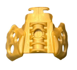 Bionicle Mask Vahi, Part# 41413 Part LEGO® Flat Dark Gold Like New