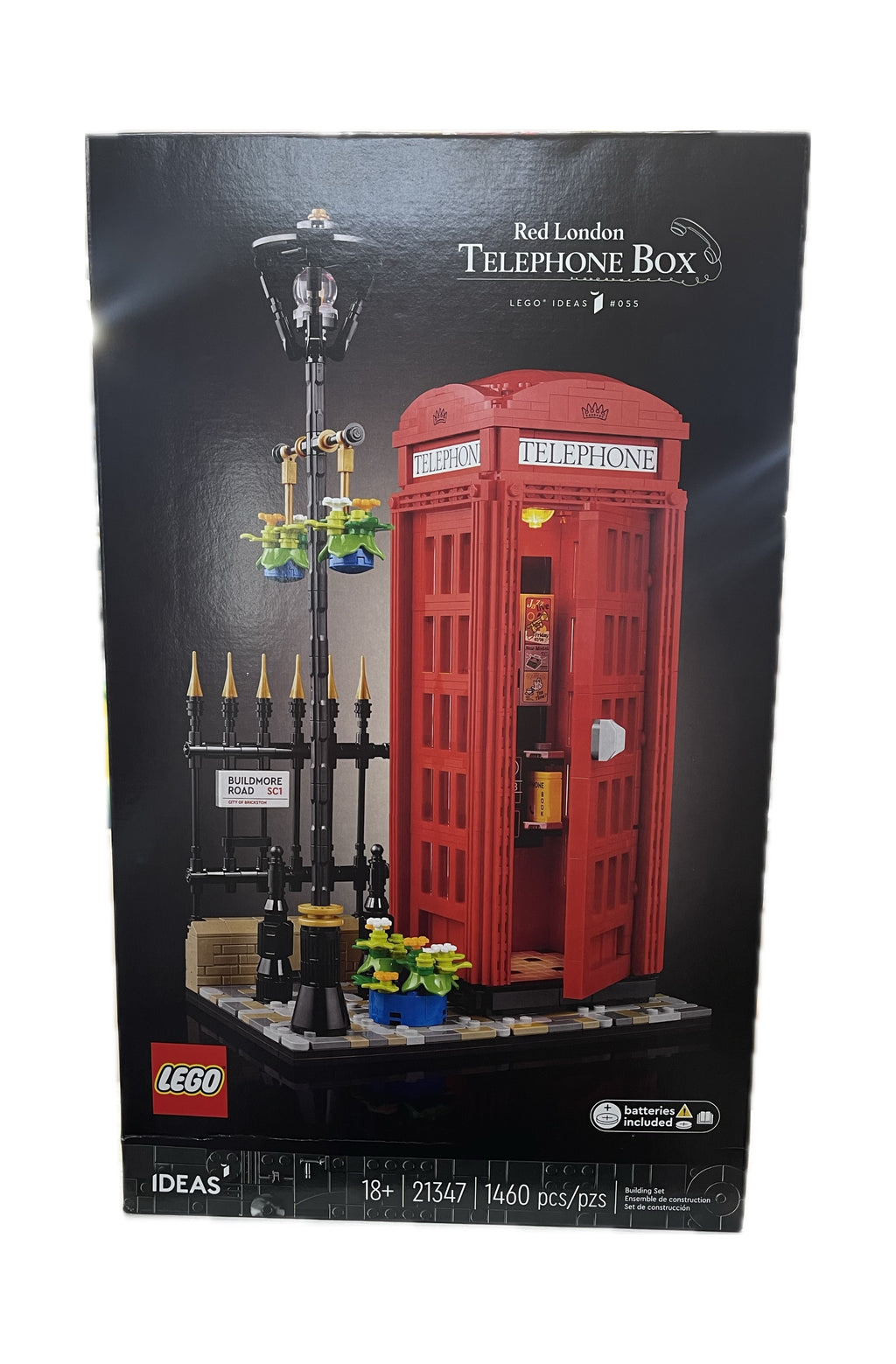 Red London Telephone Box, 21347 – United Brick Co®