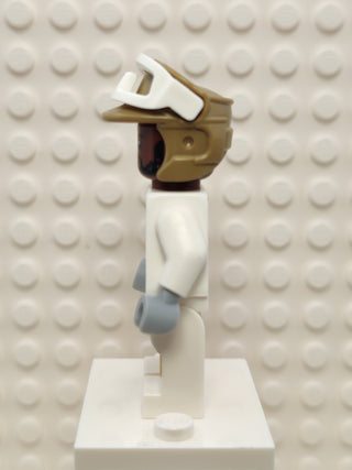 Hoth Rebel Trooper,  Dark Tan Helmet, Reddish Brown Head, sw1186 Minifigure LEGO®