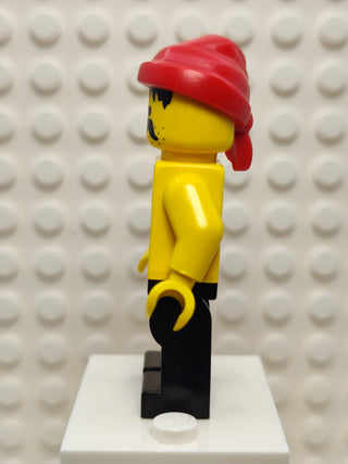 Pirate Blue / White Stripes Shirt, pi020 Minifigure LEGO®