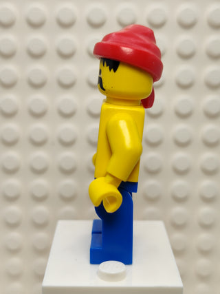Pirate Blue / White Stripes Shirt Blue Legs, pi021 Minifigure LEGO®